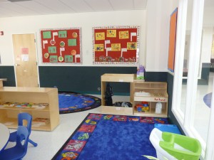 Classrooms are inviting for children.