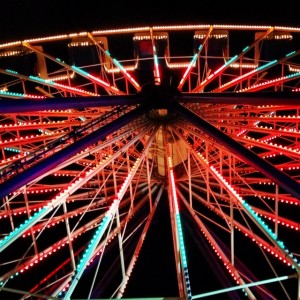 Kings Dominion at Night