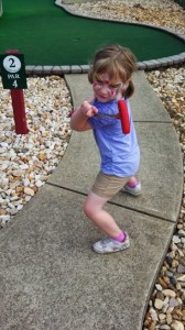 Fierce stances are very important in putt putt.