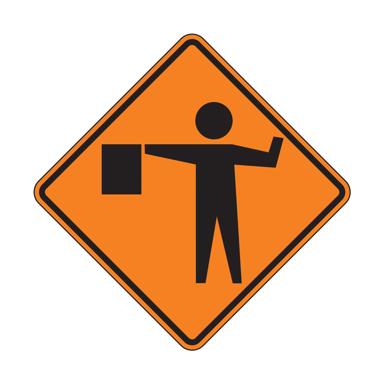 Flagger_Ahead_Sign