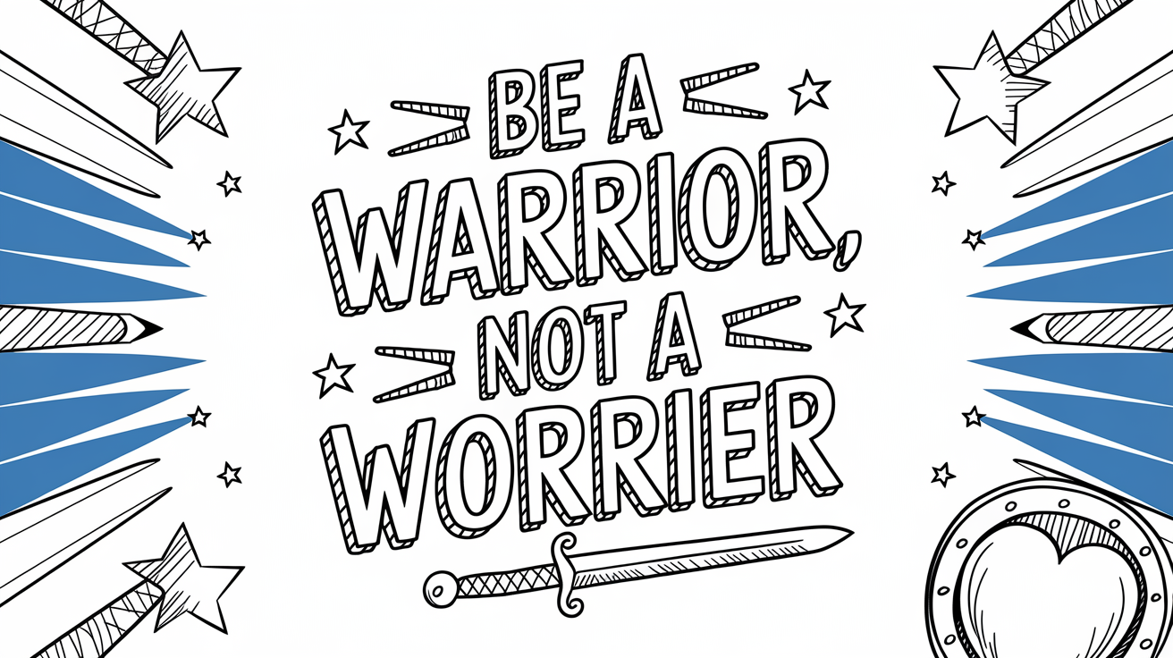 Be_a_Warrior_Not_a_Worrier