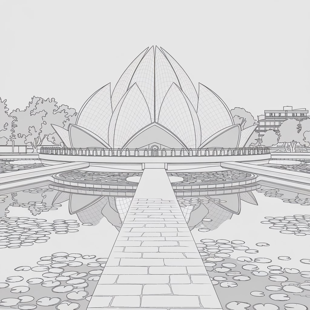 Delhi_Lotus_Building_-_India