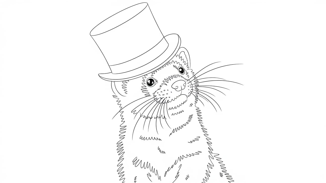 Fancy_Ferret_with_Hat