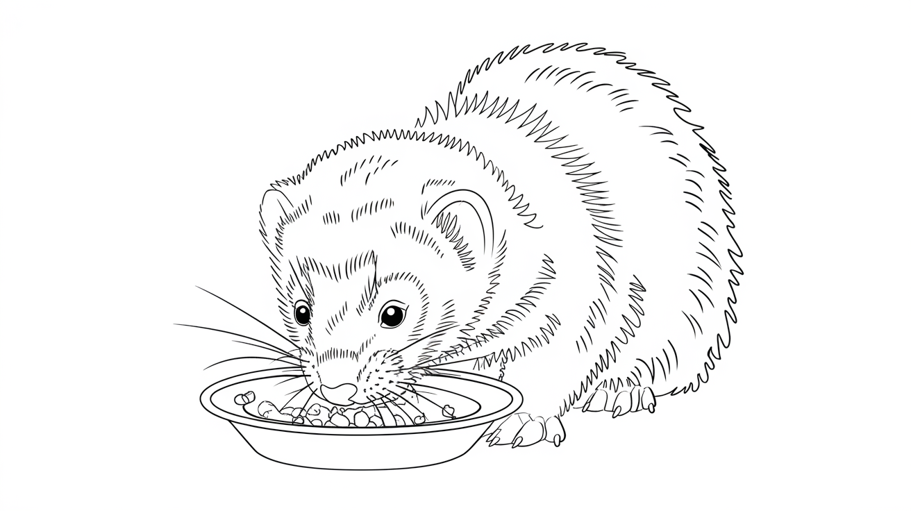 Ferret_at_Mealtime