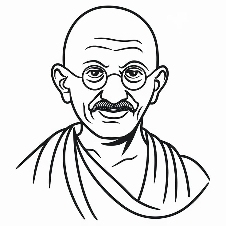 Gandhi_Portrait_-_India