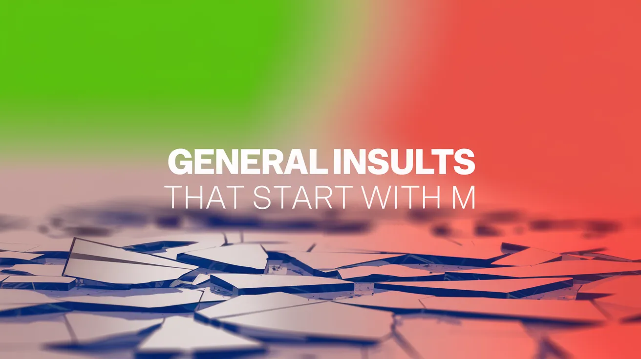 General_Insults_that_Start_with_M