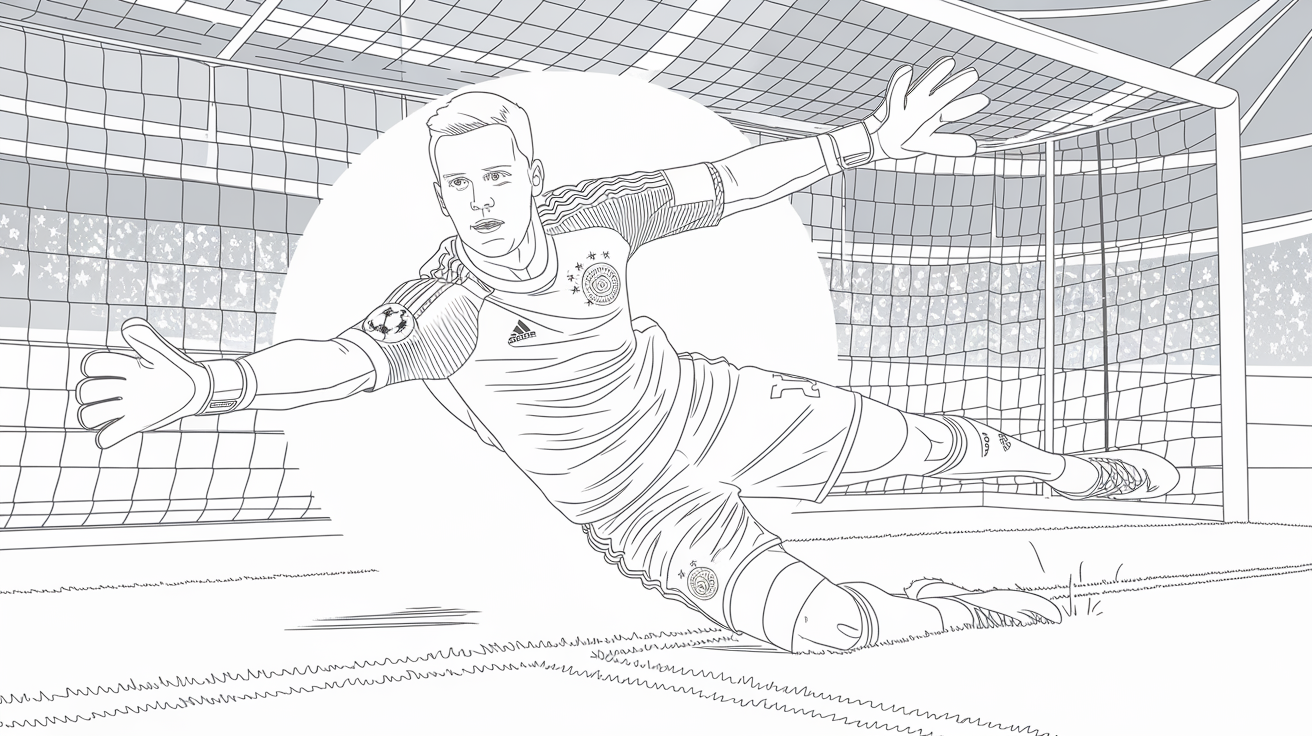 Manuel_Neuer_Goalkeeper_Coloring_Page