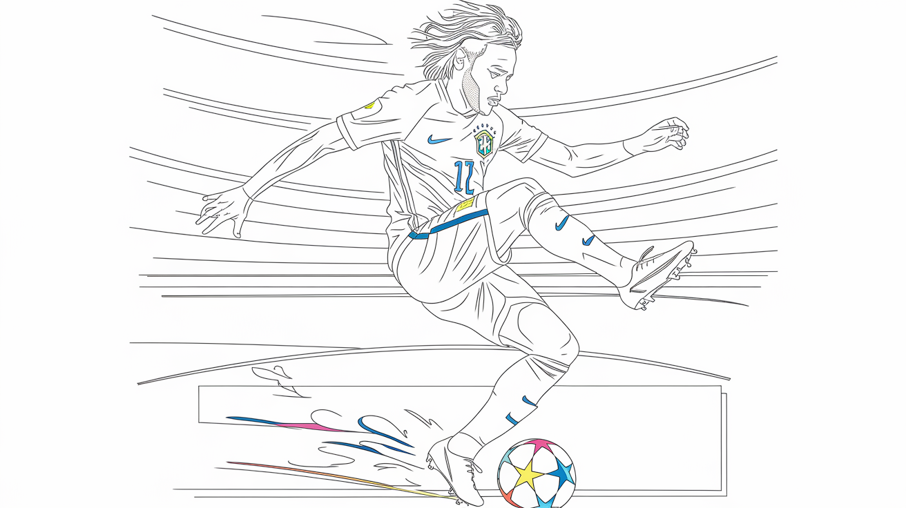 Neymar_Soccer_Player_Coloring_Sheet