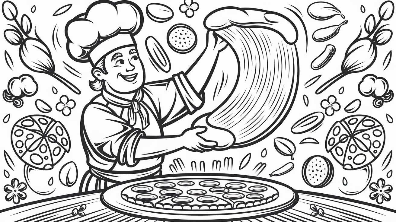 Pizza_Chef_Coloring_Page