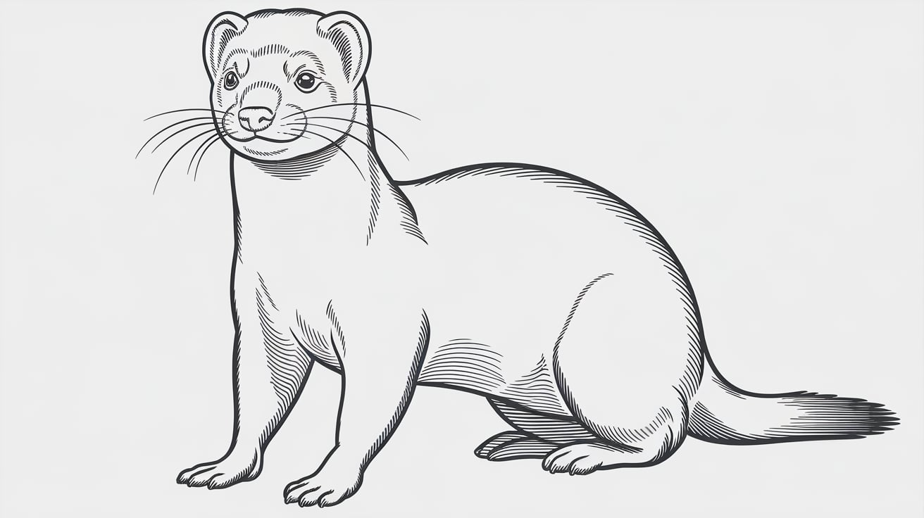 Quiet_Ferret_Outline