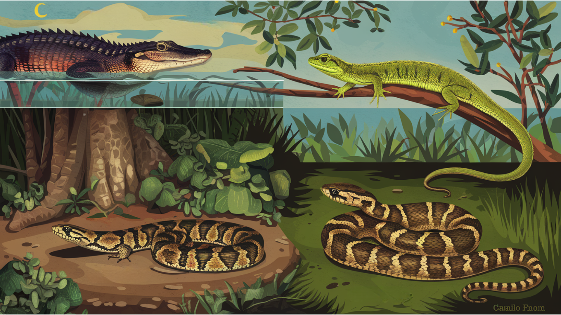 Reptiles_and_Amphibians_Starting_with_C