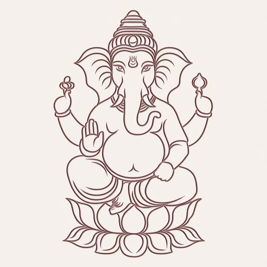 Simple_Ganesh_Drawing