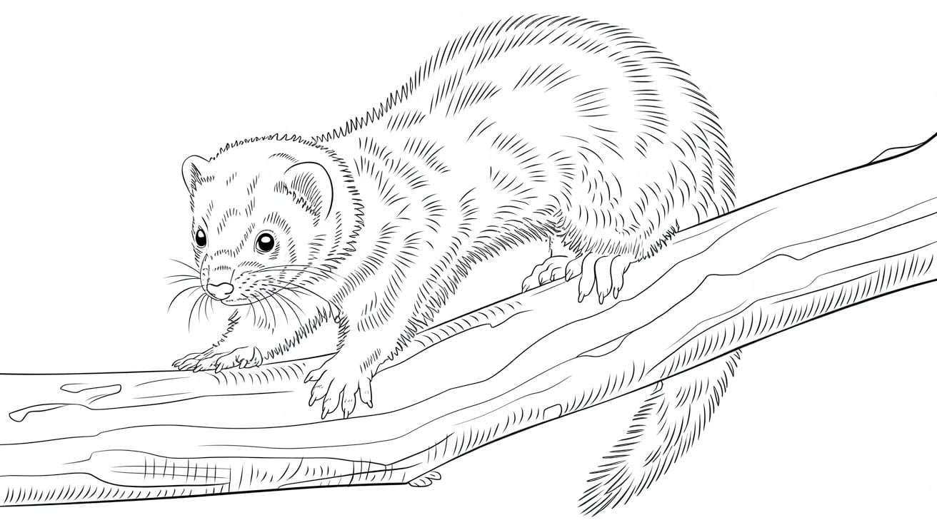 Steady_Ferret_on_Limb