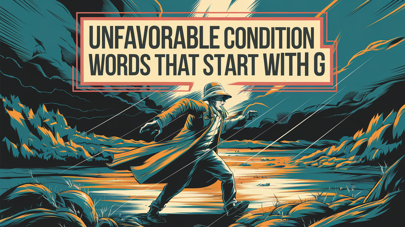 Unfavorable_Condition_Words_that_Start_with_G