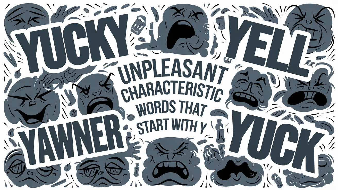 Unpleasant_Characteristic_Words_That_Start_With_Y