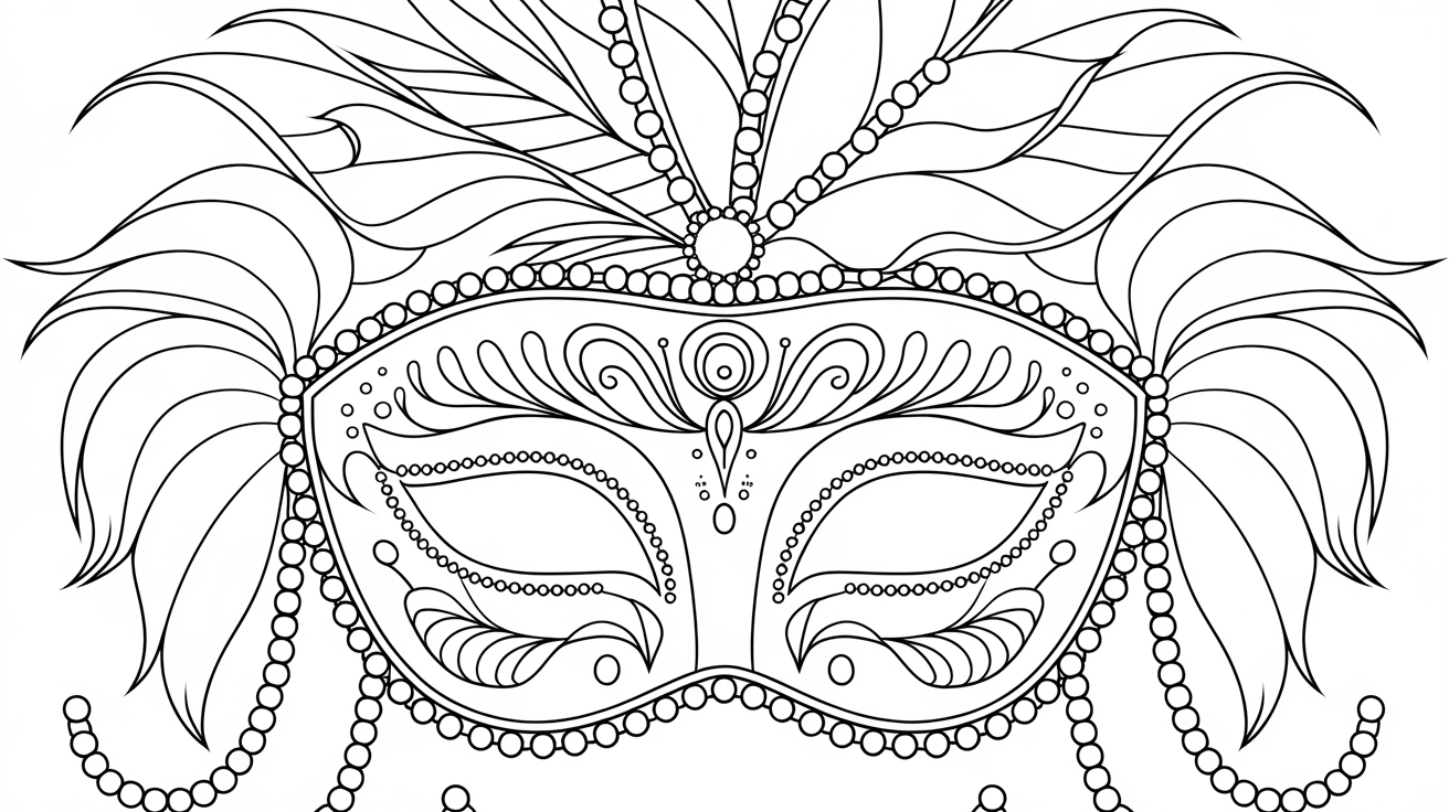 Venice_Carnival_Mask_Coloring_Page