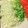 Fresh vegetables are the beginning of great soup.