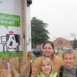Miss Megan and kiddos at Relay Foods