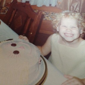 Cake still makes me smile just as big as I did at age three.