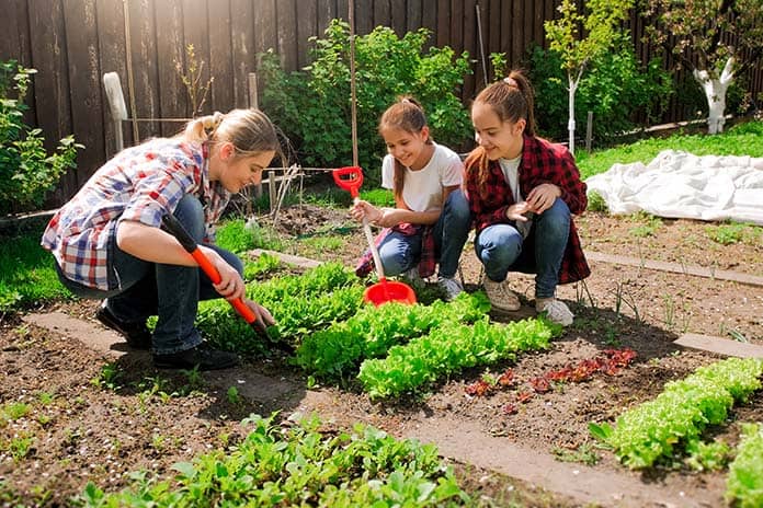 gardening mom