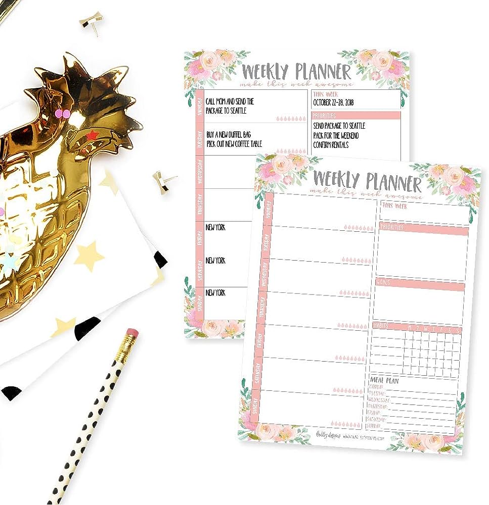Best Daily Calendars by the Hour (FREE Printable templates)[D]