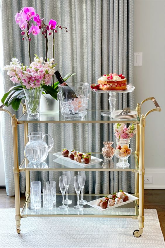 Bar Cart In Handy