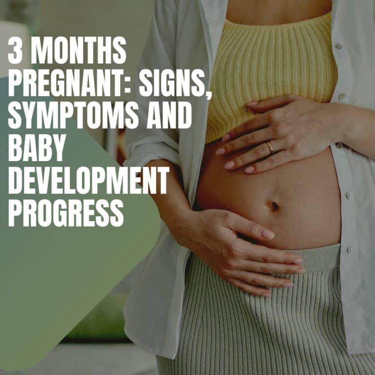 3 Months Pregnant: Signs, Symptoms and Baby Development Progress