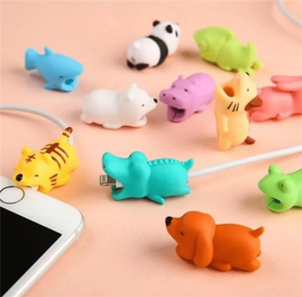 Quirky Silicon Cable Bites