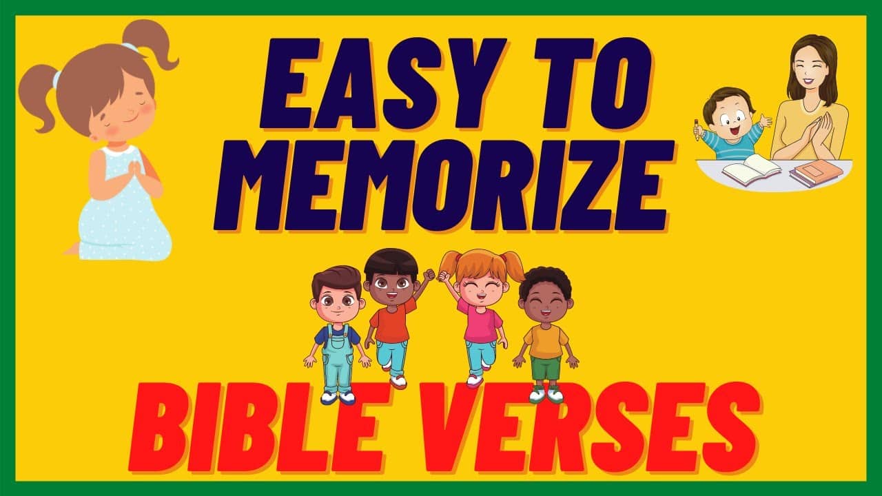 Inspirational Bible Verses for Kids to Memorize