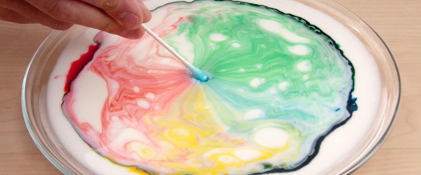 Milk and Dish Soap Experiment