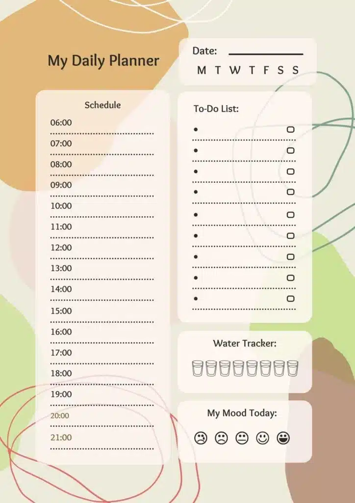 Organic Style Daily Calendar