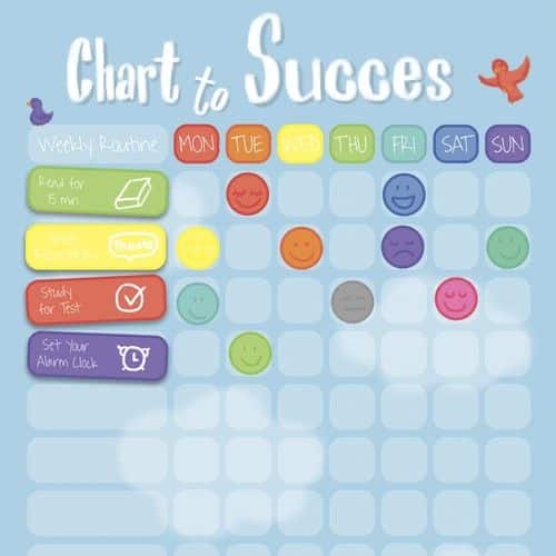 School Assignment Chore Chart