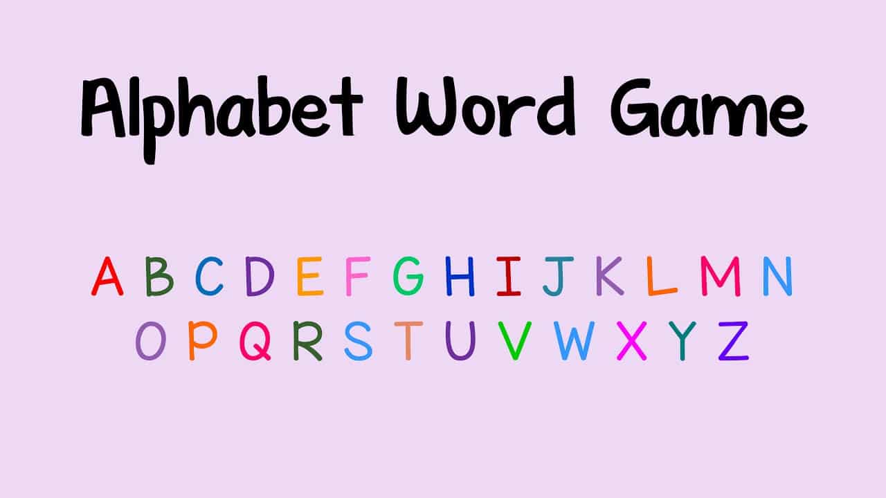 The Alphabet Game