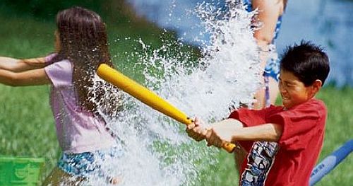 Water Balloon Baseball
