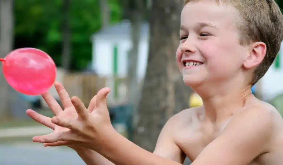 Water Balloon Basketball