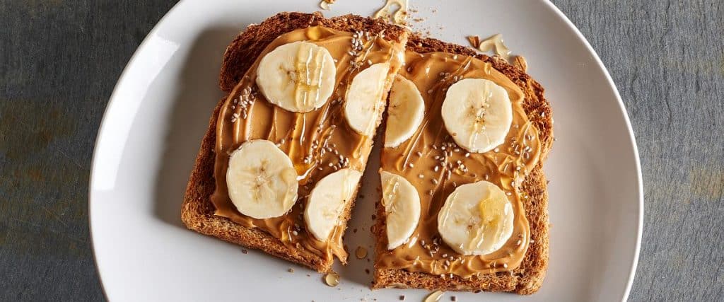 Peanut Banana Toast