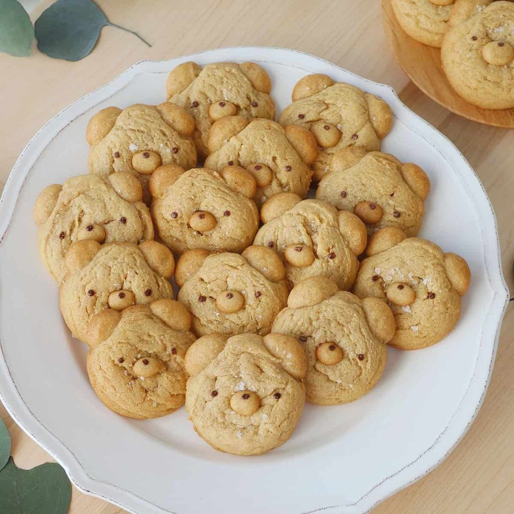 Teddy Shaped Cookies