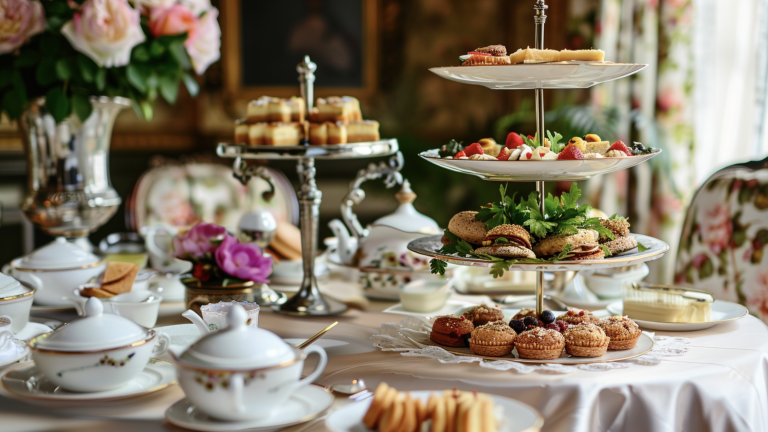 What Foods are Ideal to Serve at a Tea Party?