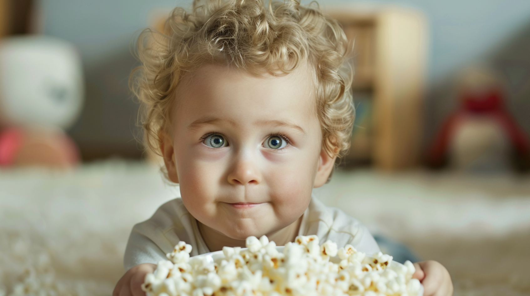 can a 2-year-old have popcorn