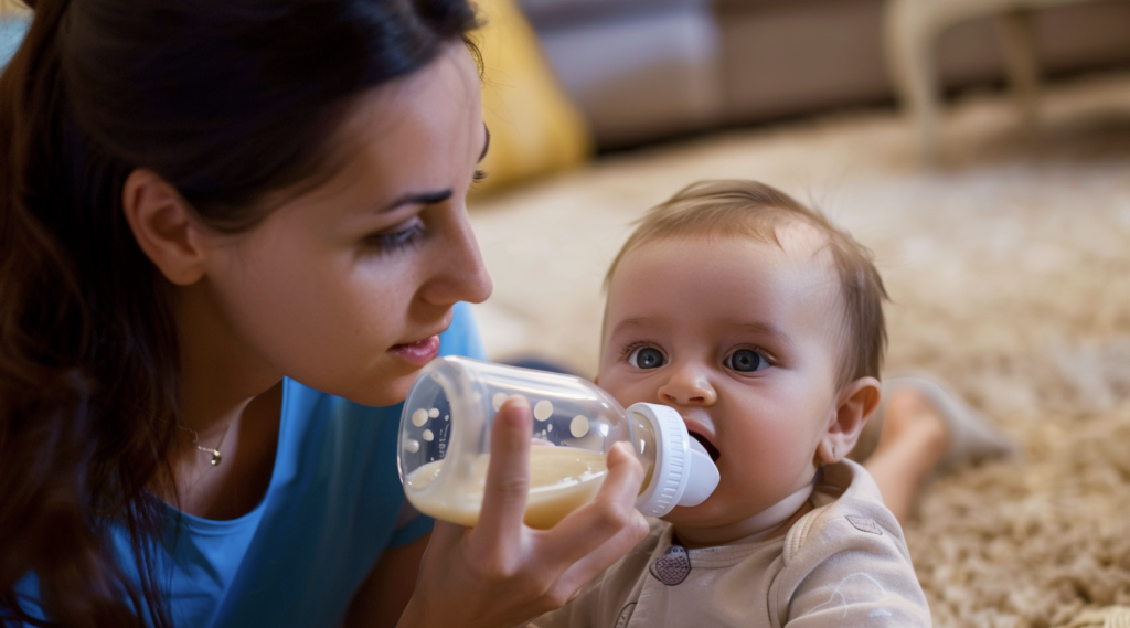 6 month old feeding schedule
