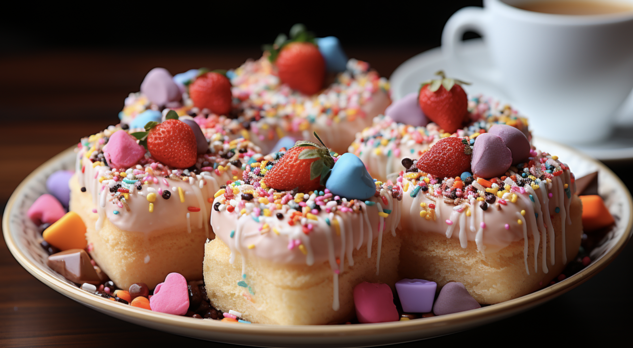 Heart-Shaped Fairy Bread