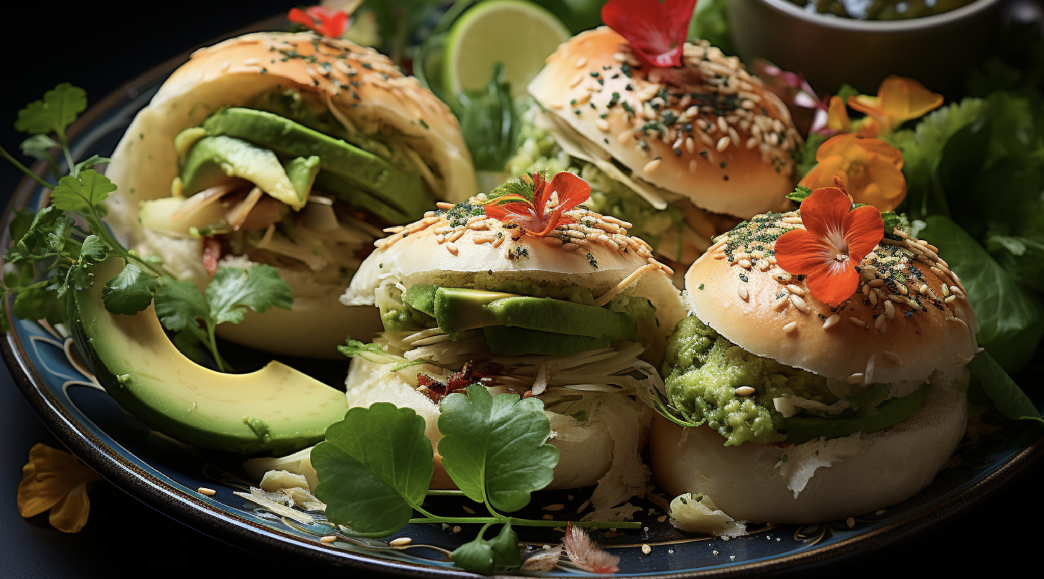 Smoked Chicken Avocado Sandwiches
