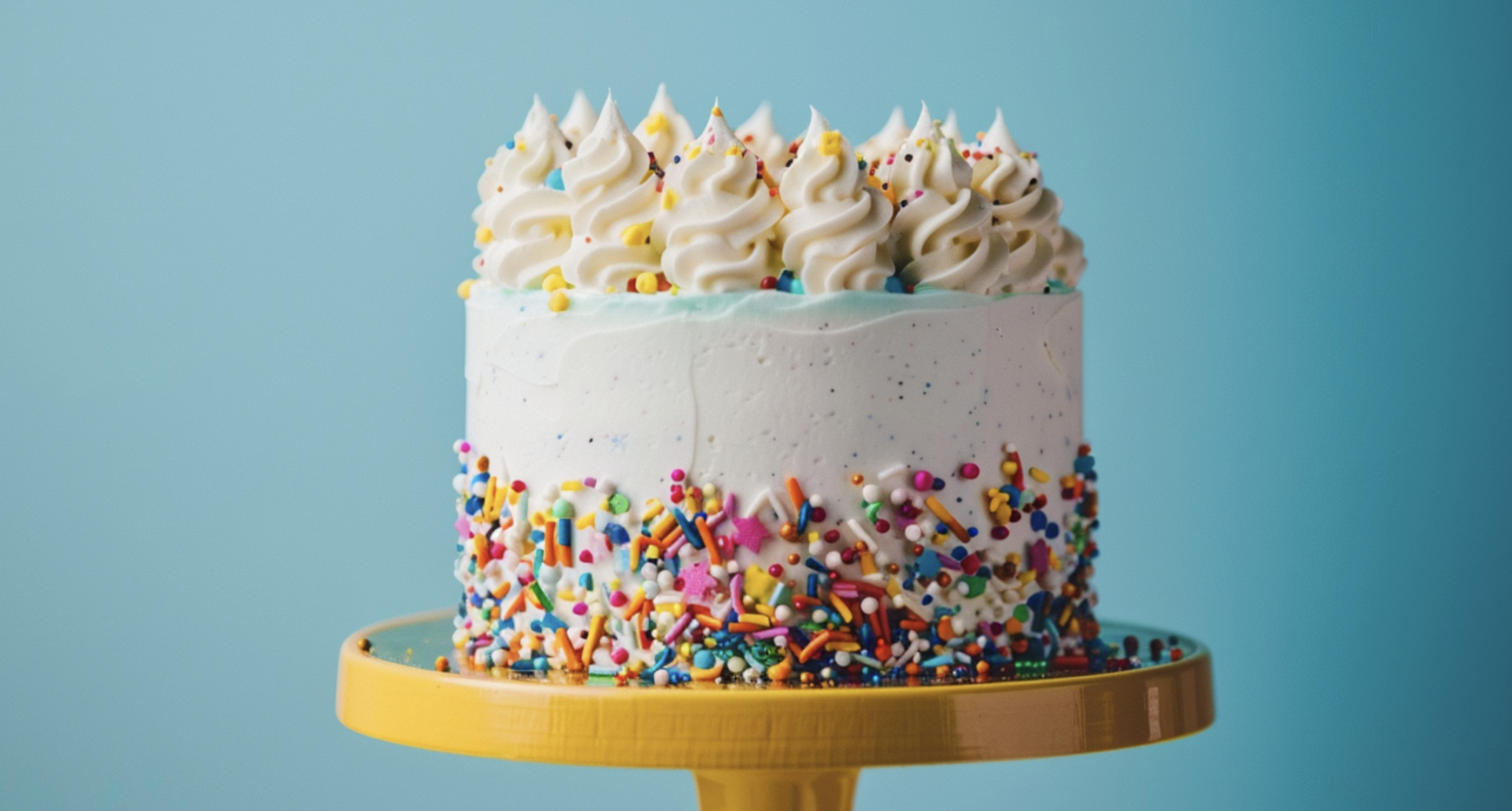 Sprinkle Birthday Cake A Rainbow of Fun