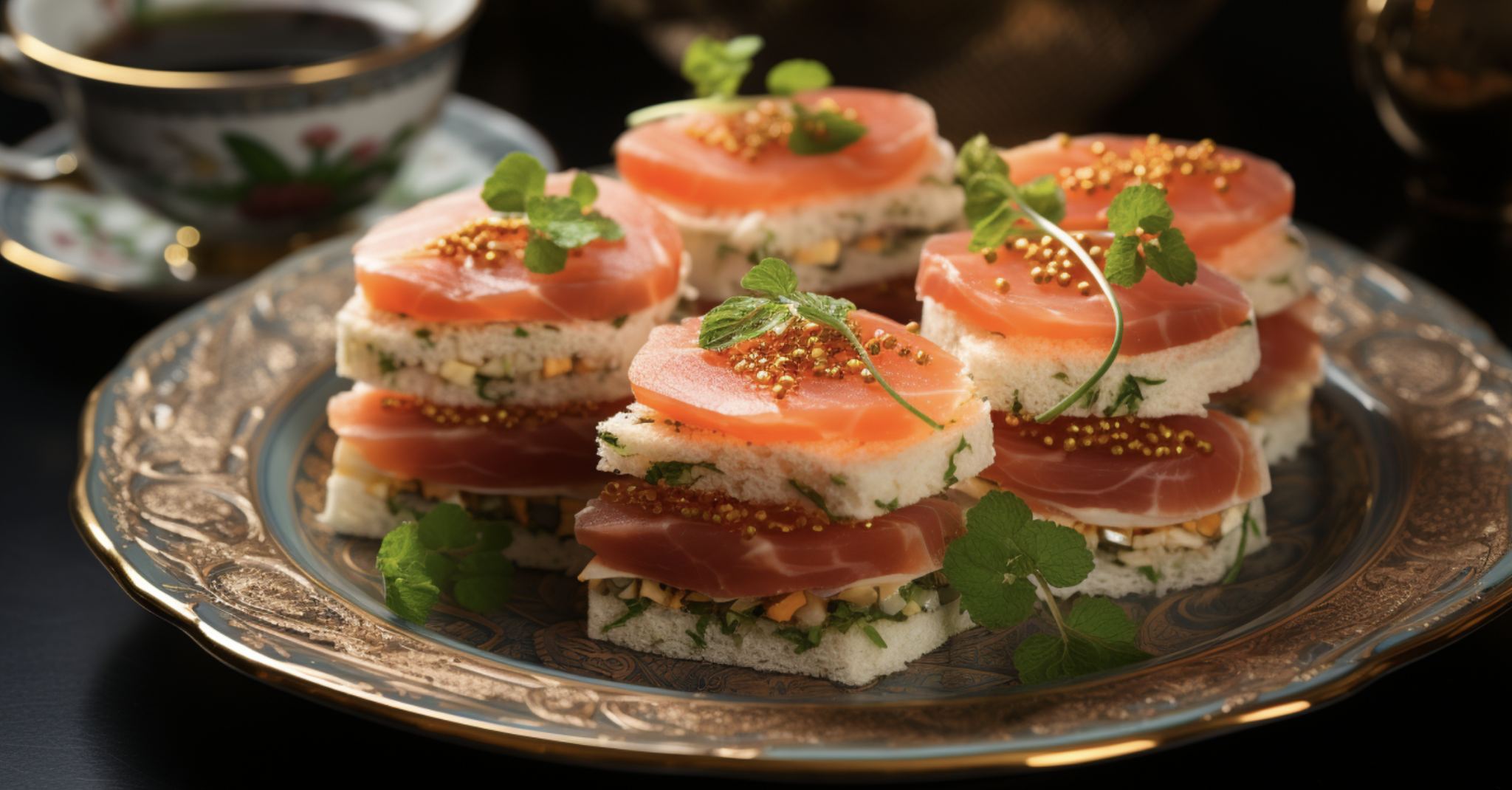 Tomato Tea Sandwiches