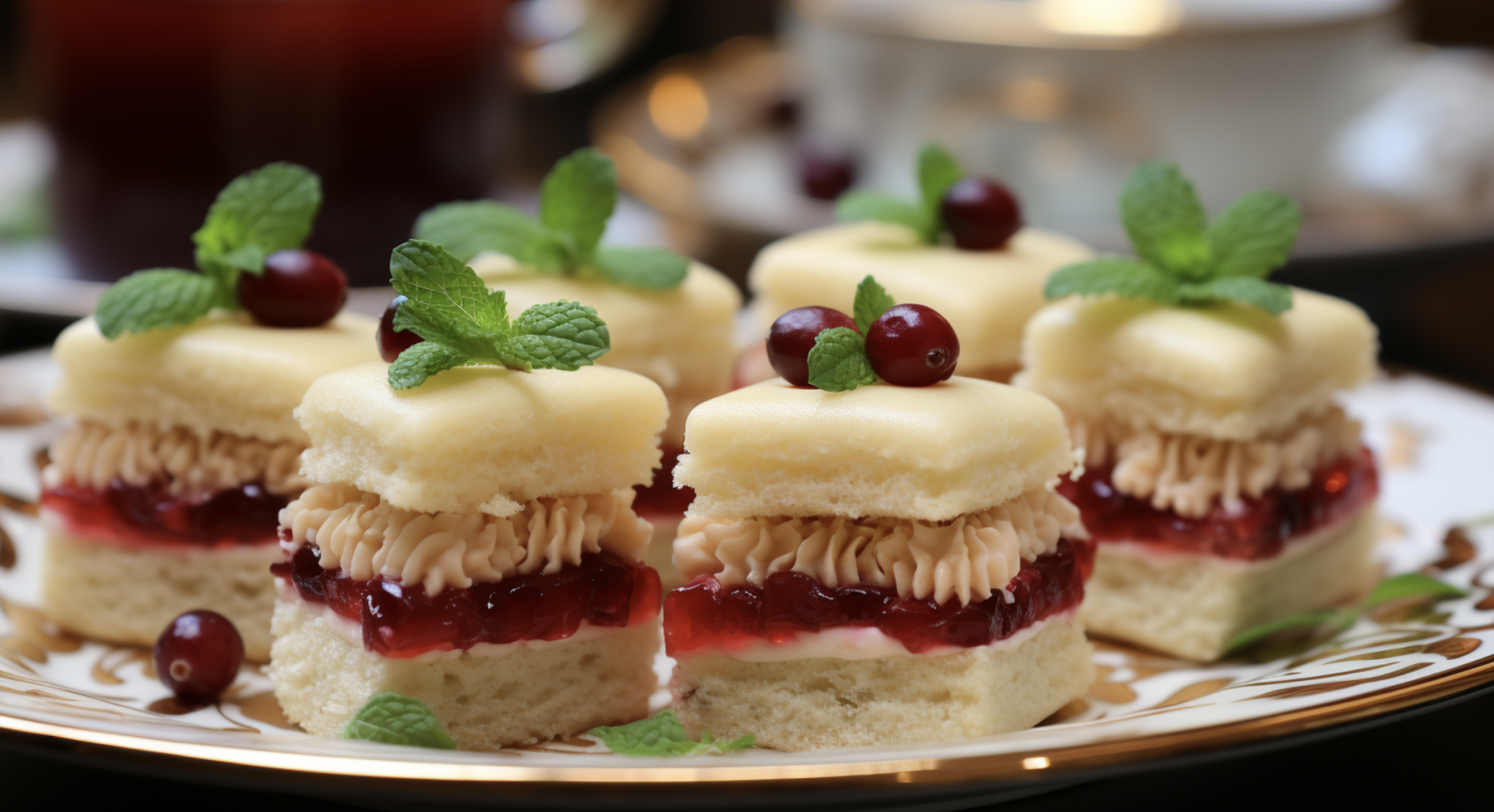 Turkey and Cranberry Sandwiches