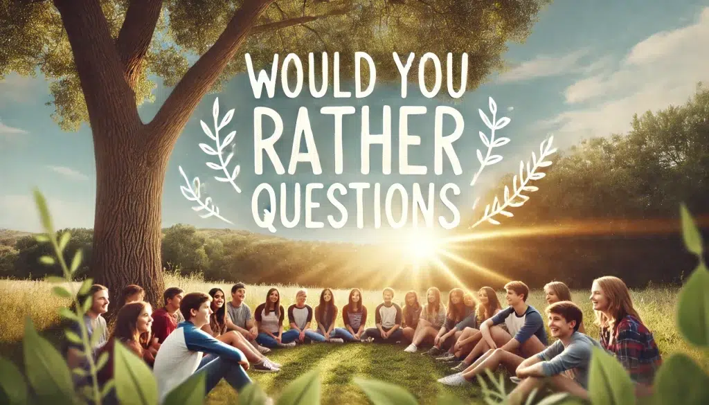 What are some 'Would You Rather' Teen Spirituality Questions?