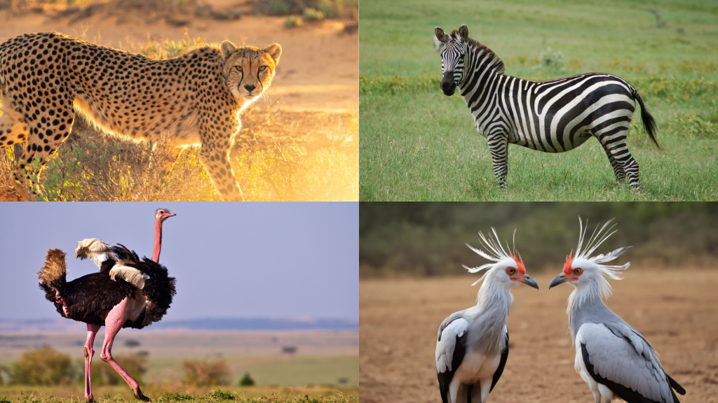 List of Savana animals