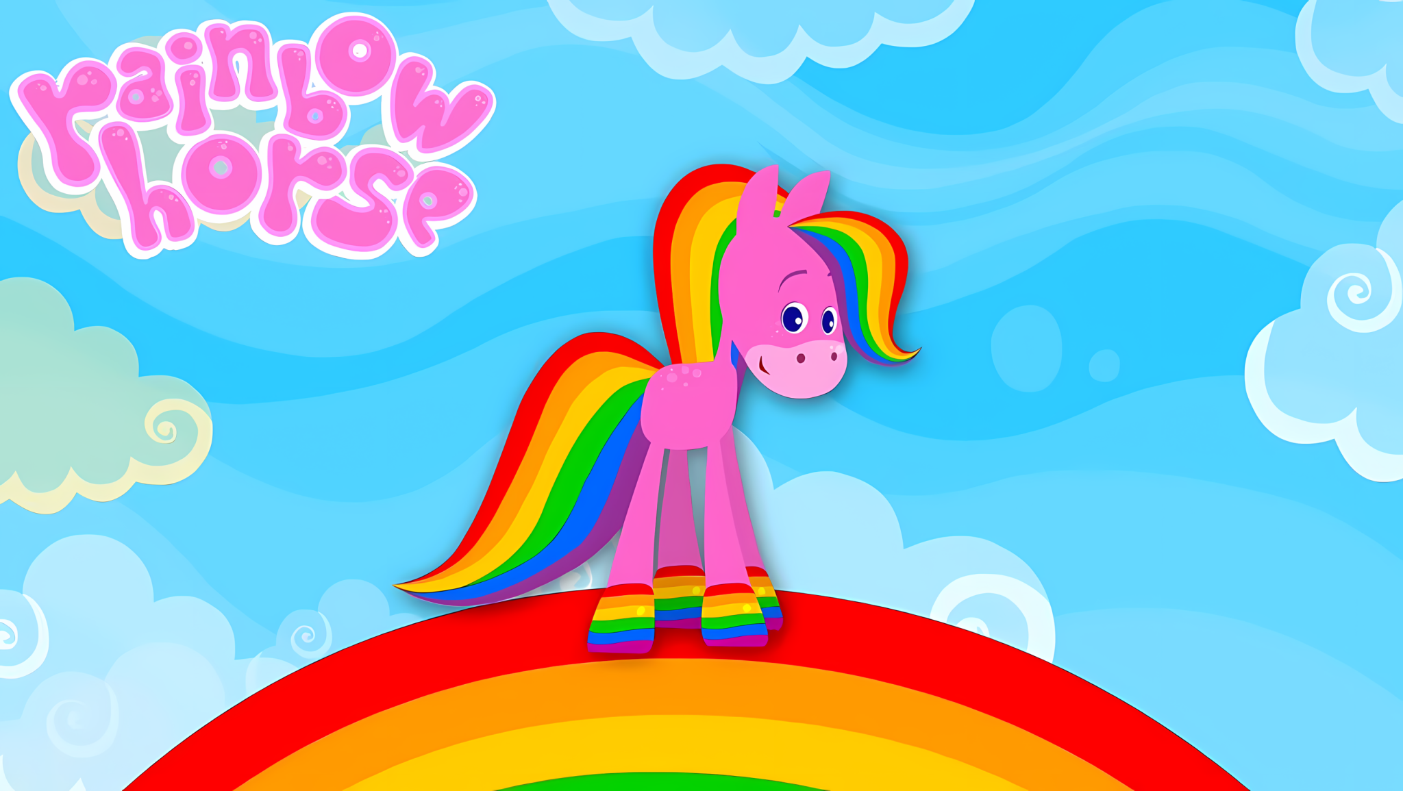 Rainbow Horse