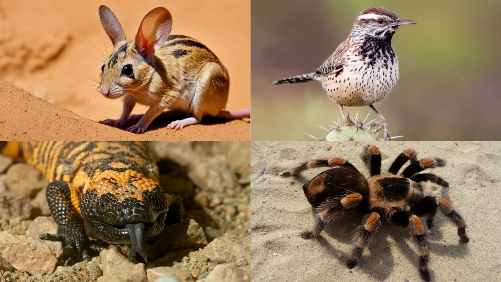 X List of Desert animals