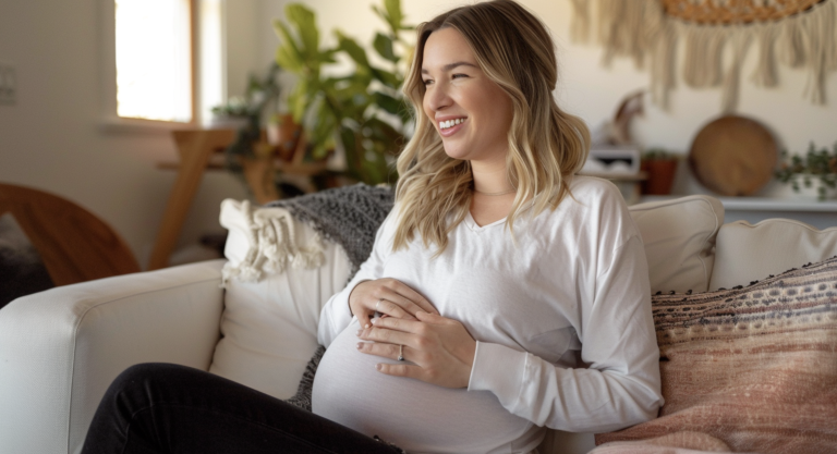 when will i start to show in my first pregnancy